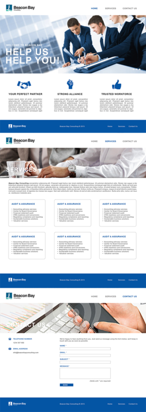 Web Design by JaLoi for this project | Design #7936404