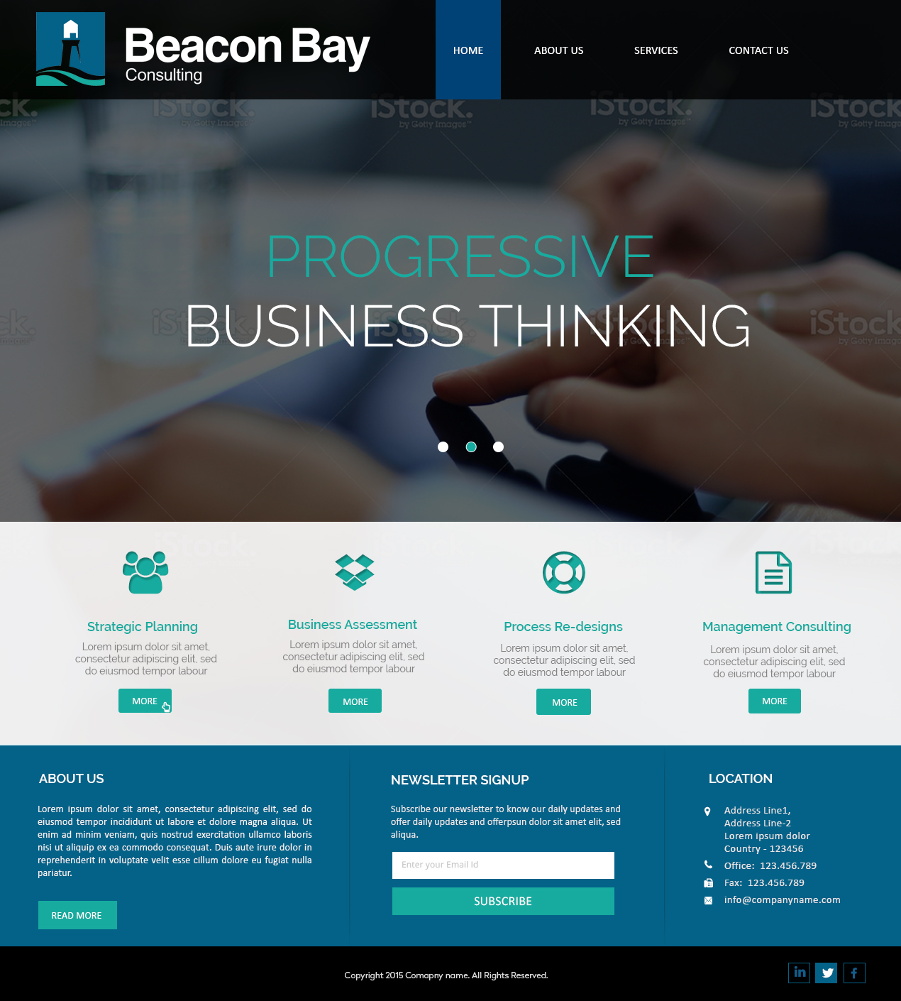 Web Design by Creations Box 2015 for this project | Design #7917862