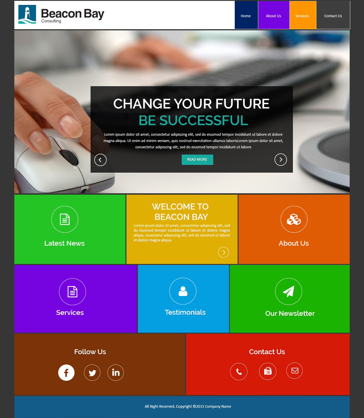 Web-Design von Creations Box 2015 für dieses Projekt | Design #7917863