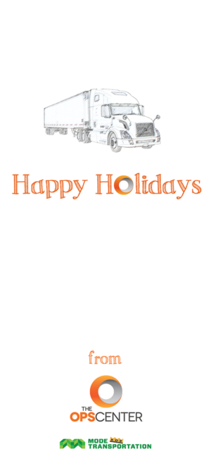  A Unique Holiday and New Year Greetings Card for Logistics Company NEEDED | Card Design by iD_intelligentDesign