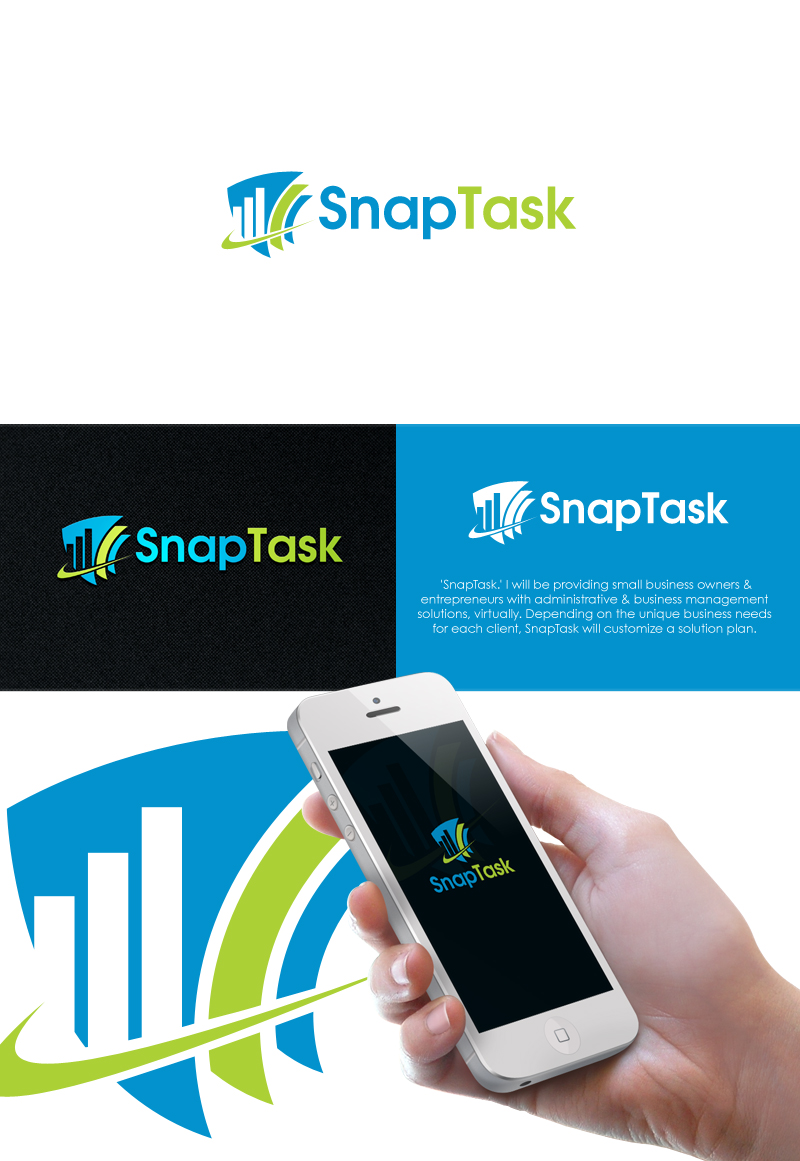Logo Design by BehindSymbols for SnapTask | Design #7991459