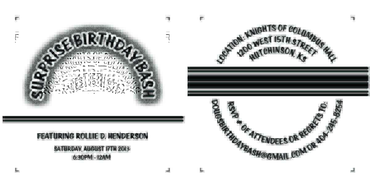 Invitation Design by William Settle Designs for this project | Design: #1969258