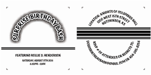 Einladungs-Design von William Settle Designs