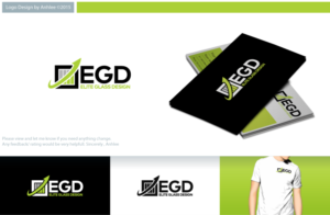 Logo Design by Anhlee for Elite Glass Design | Design #8309959