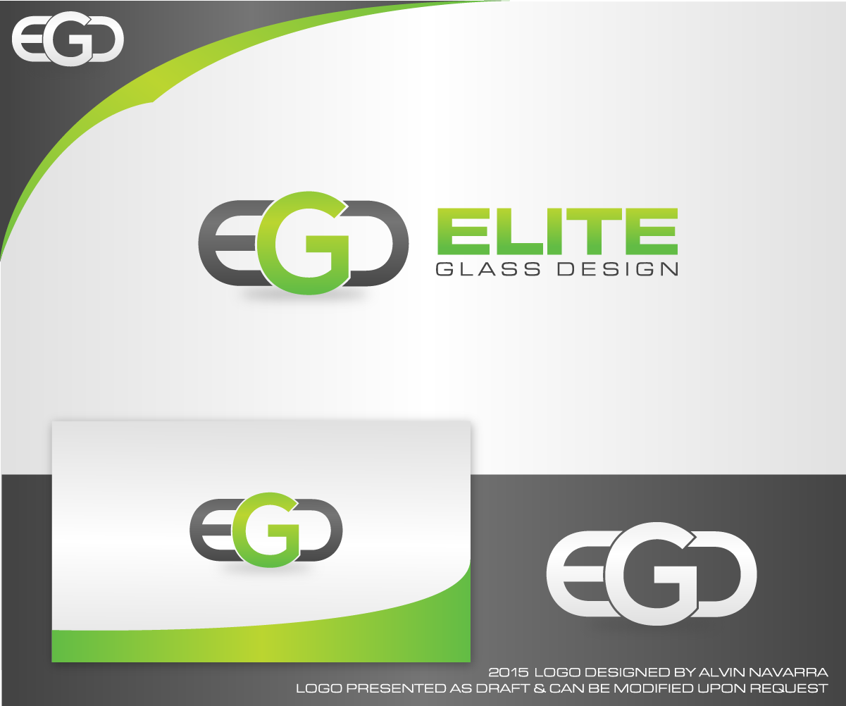 Diseño de Logo por alvinnavarra para Elite Glass Design | Diseño #8398227