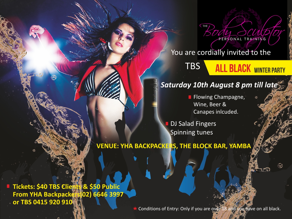 Invitation Design by brushwork for The Body Sculptor | Design #1951804