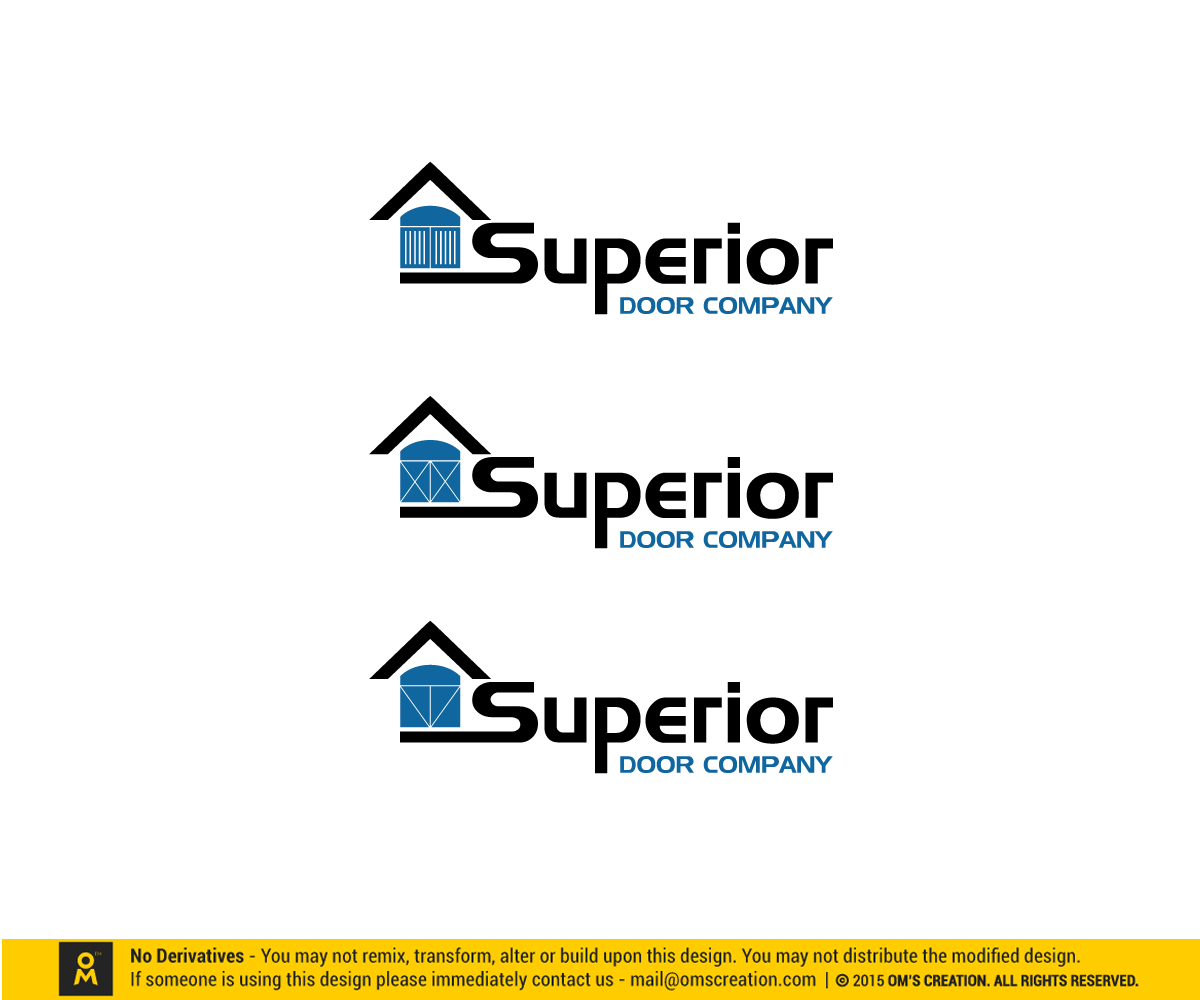 Logo Design by Omee for superior door company | Design #7921750
