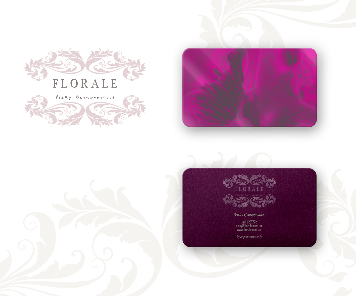 Business Card Design by BASSA for florale | Design #1947200