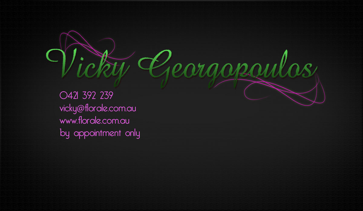 Business Card Design by bogi for florale | Design #1943122