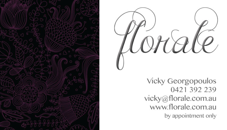 Business Card Design by Mary Pareja for florale | Design #1958833