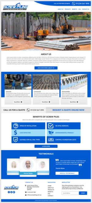 Diseño Web por -Marc- para este proyecto | Diseño: #7981279