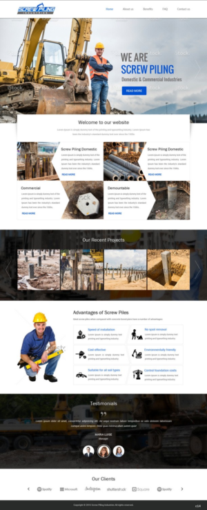 Diseño Web por pb para este proyecto | Diseño: #7898328