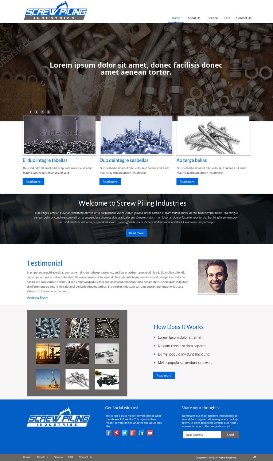 Web Design by pb for this project | Design #7920984