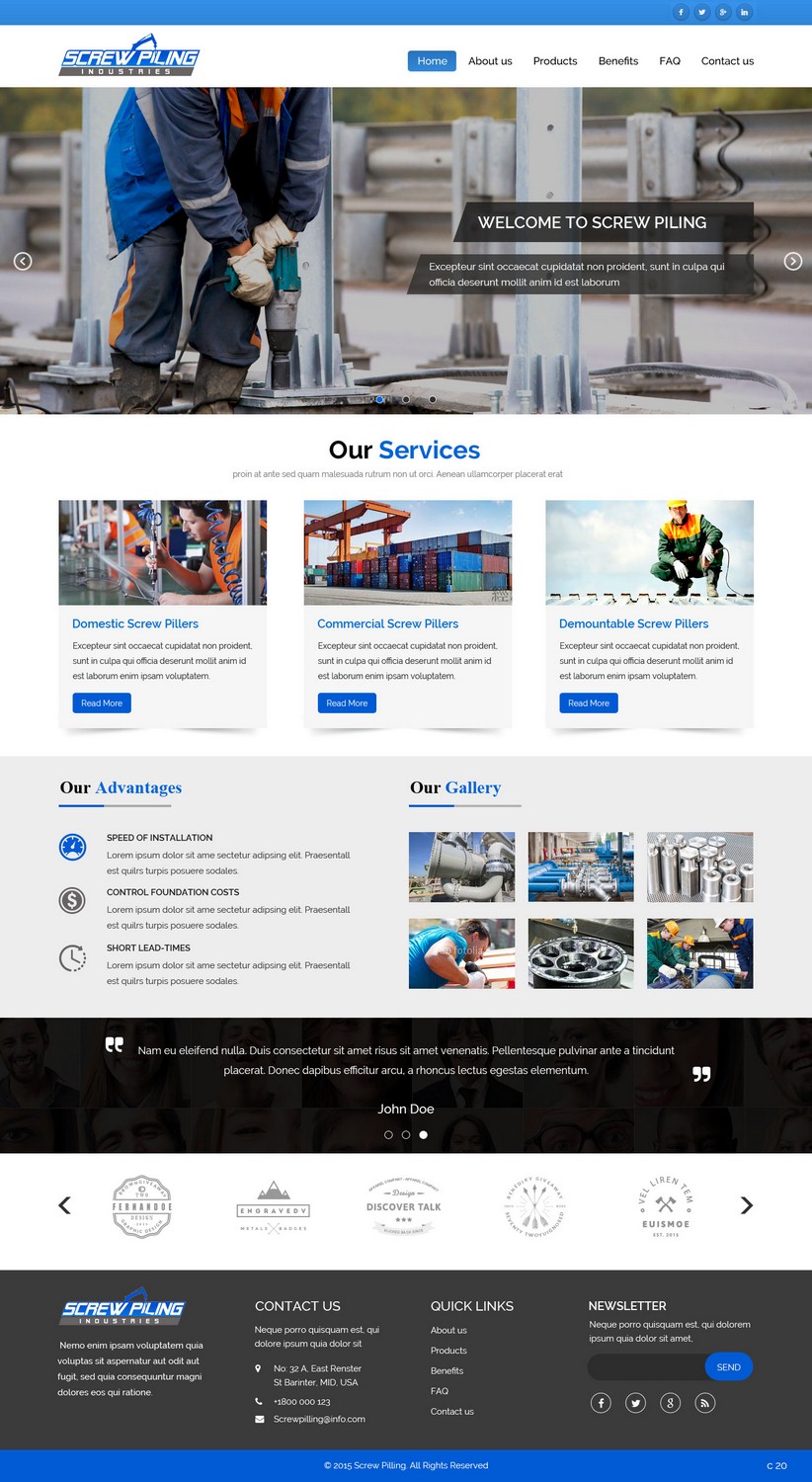 Web Design by pb for this project | Design #7939009