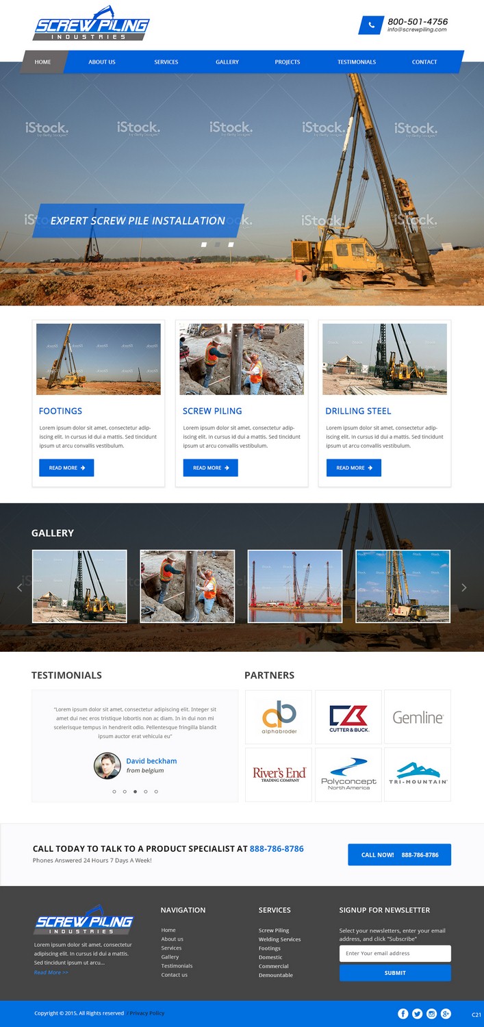 Web Design by pb for this project | Design #7939019