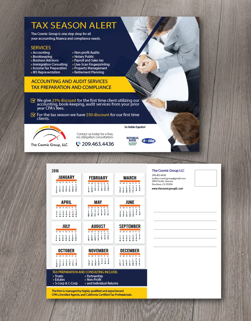 Postcard Design by alex989 for this project | Design: #7915417