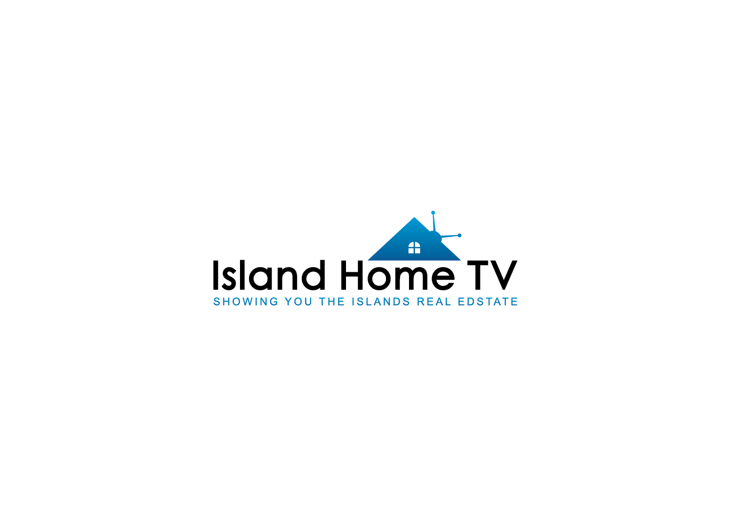Elegant, Serious, Real Estate Logo Design for Island Home TV Showing