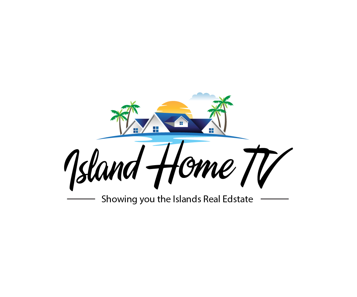 Elegant, Serious, Real Estate Logo Design for Island Home TV Showing