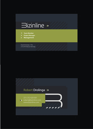 Business Card Design by caesars for this project | Design: #1941314
