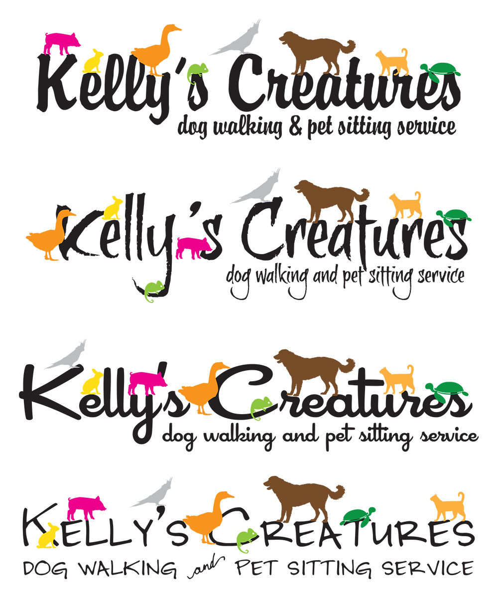 Logo Design by GiraphicSpark for Kelly's Creatures | Design #7897641