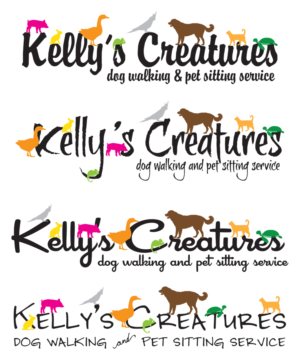 Logo Design by GiraphicSpark for Kelly's Creatures | Design #7897641