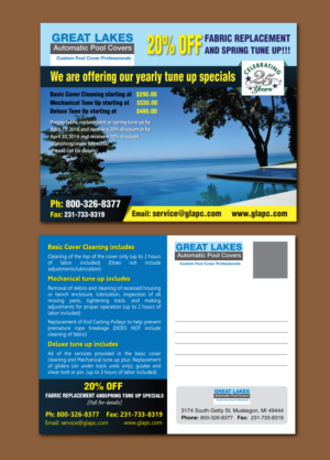 Postcard Design by meet007 for this project | Design: #7938631