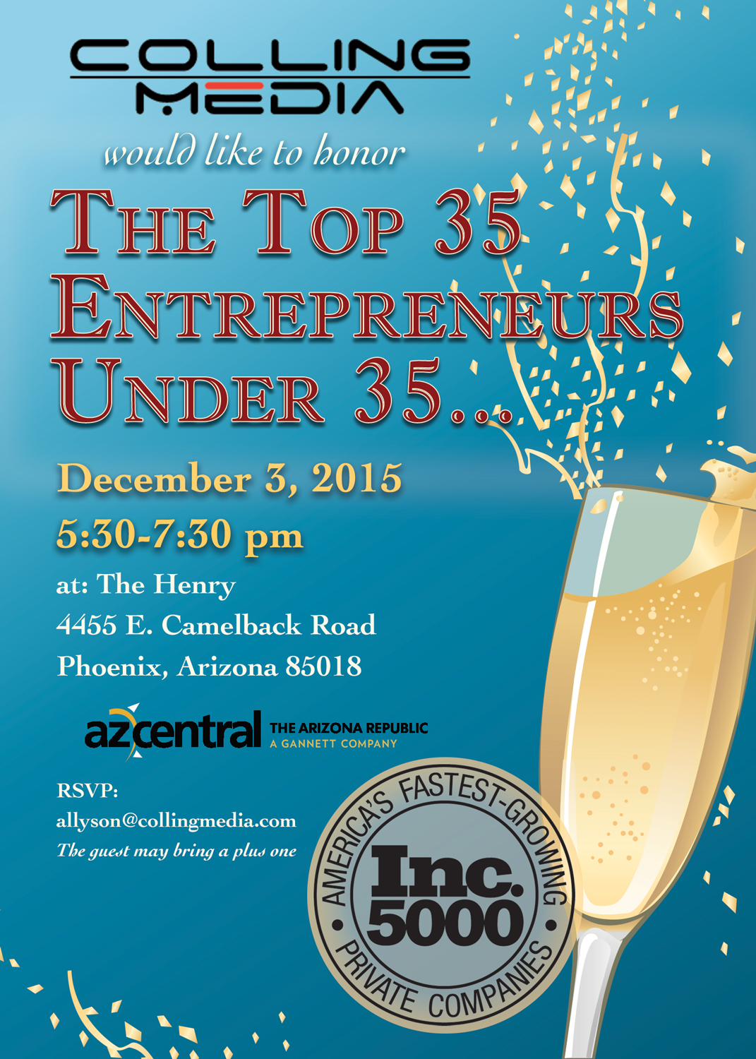 Design Invitation par janesky pour Colling Media | Design #7901288