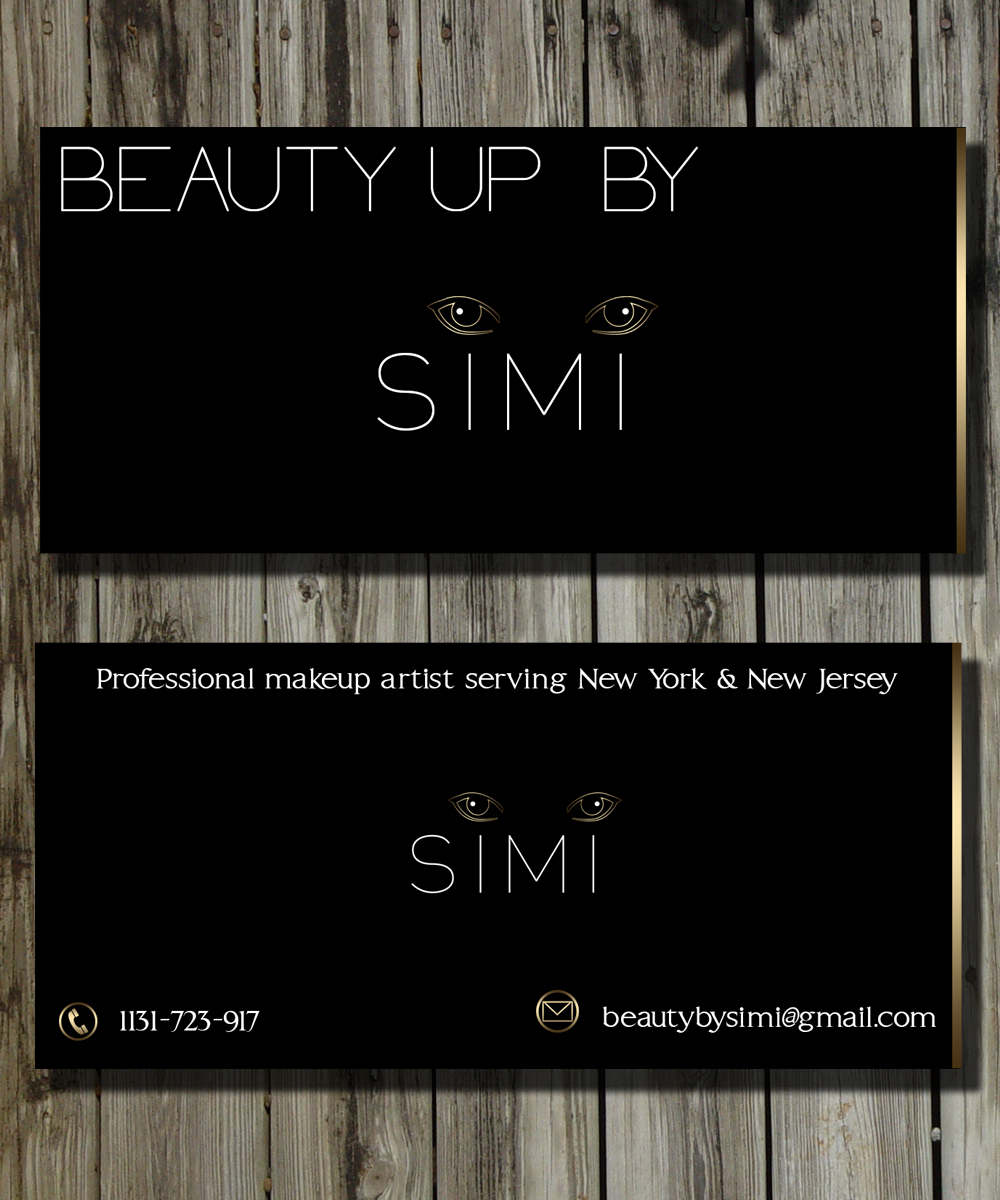 Business Card Design by junaid ahmad for Beauty by Simi | Design #2170788
