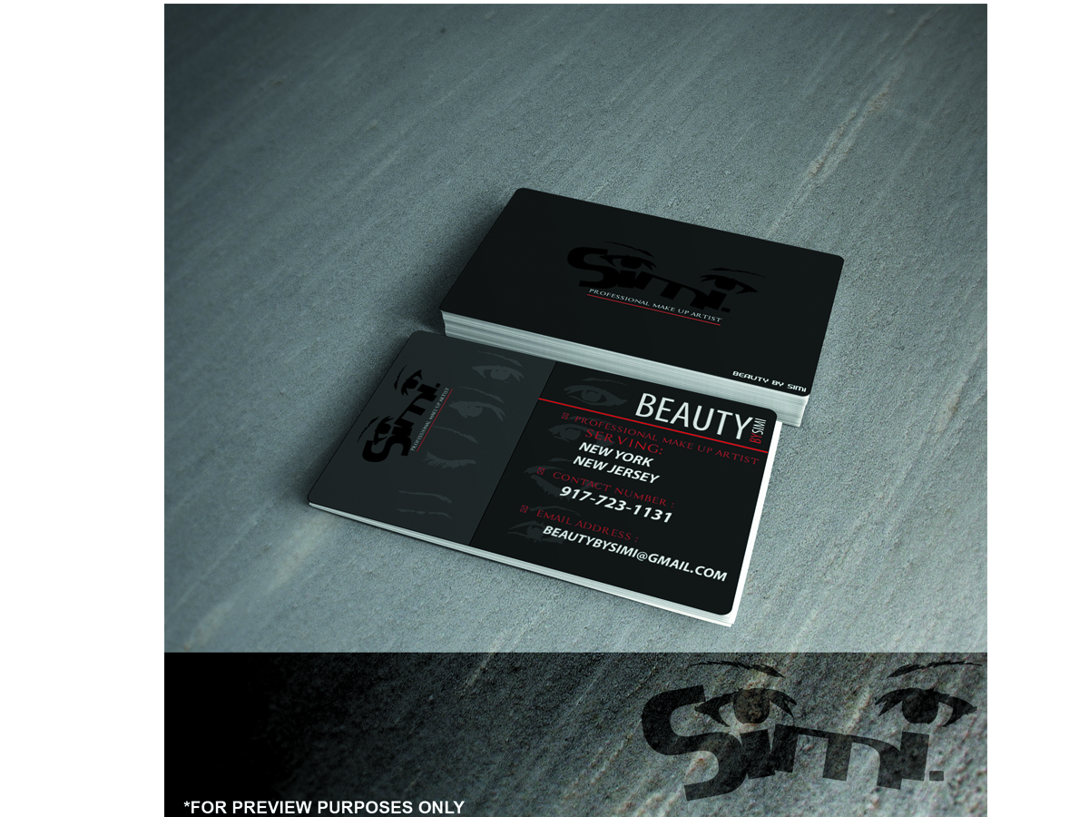 Business Card Design by ARTMD for Beauty by Simi | Design #2165906