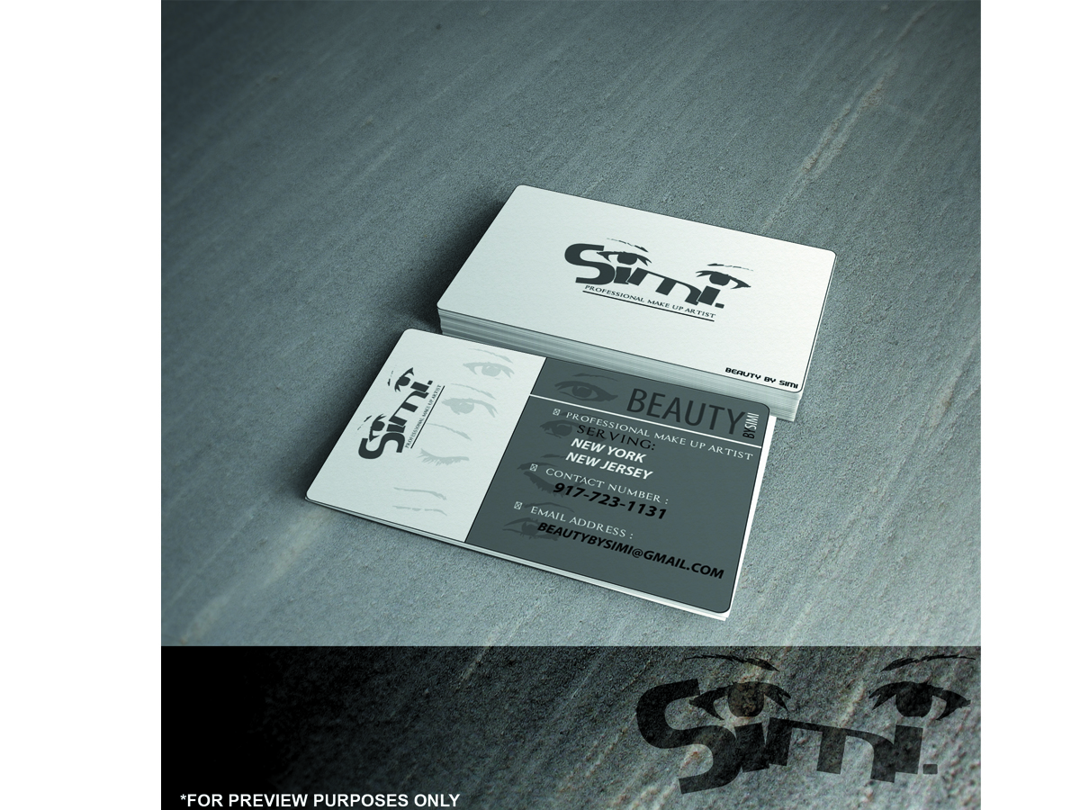 Business Card Design by ARTMD for Beauty by Simi | Design #2165909