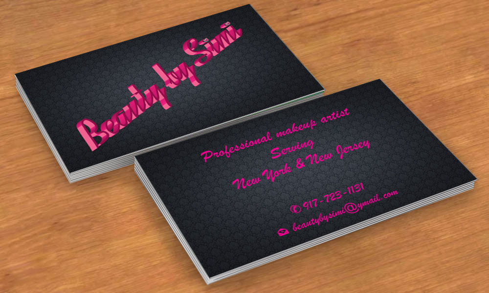 Business Card Design by Sbss for Beauty by Simi | Design #2149017