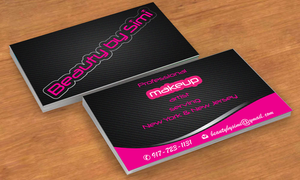 Business Card Design by Sbss for Beauty by Simi | Design #2149028