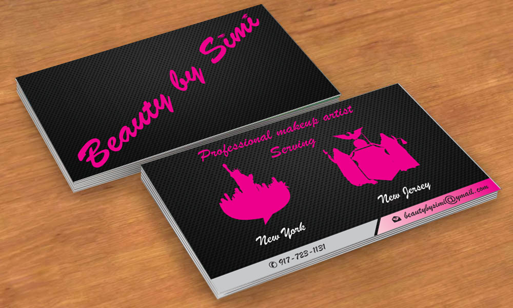Business Card Design by Sbss for Beauty by Simi | Design #2149029