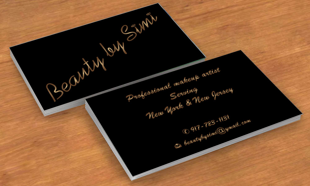 Business Card Design by Sbss for Beauty by Simi | Design #2149030