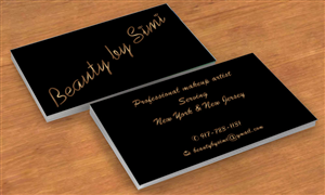 Business Card Design by Sbss for Beauty by Simi | Design: #2149030