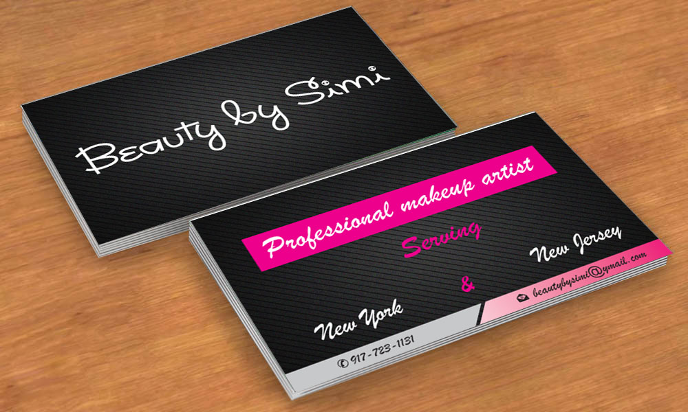 Business Card Design by Sbss for Beauty by Simi | Design #2149032