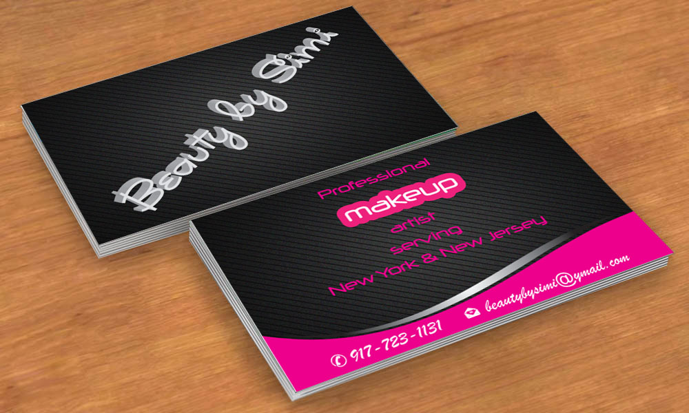 Business Card Design by Sbss for Beauty by Simi | Design #2149033