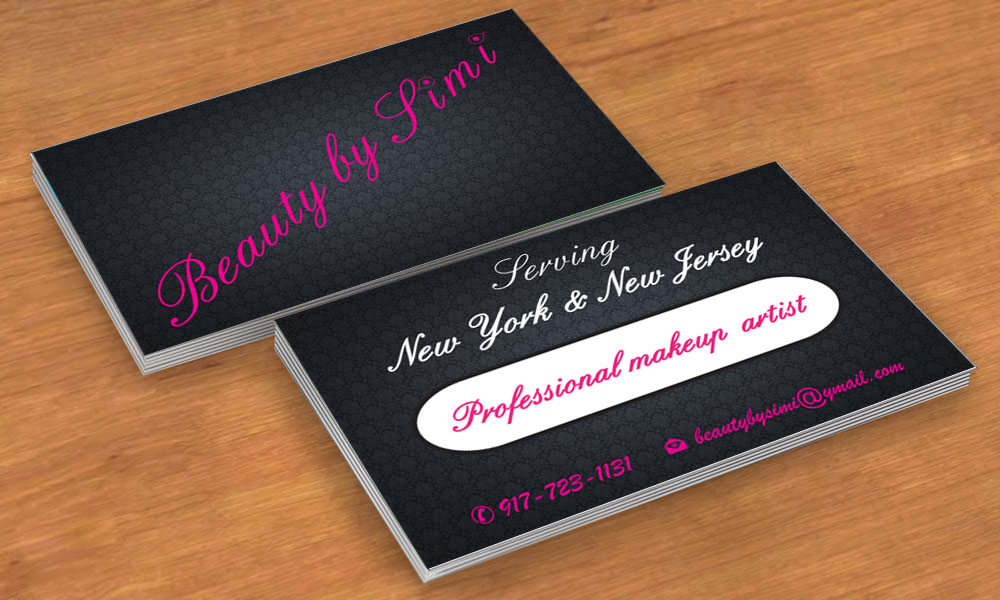 Business Card Design by Sbss for Beauty by Simi | Design #2149043