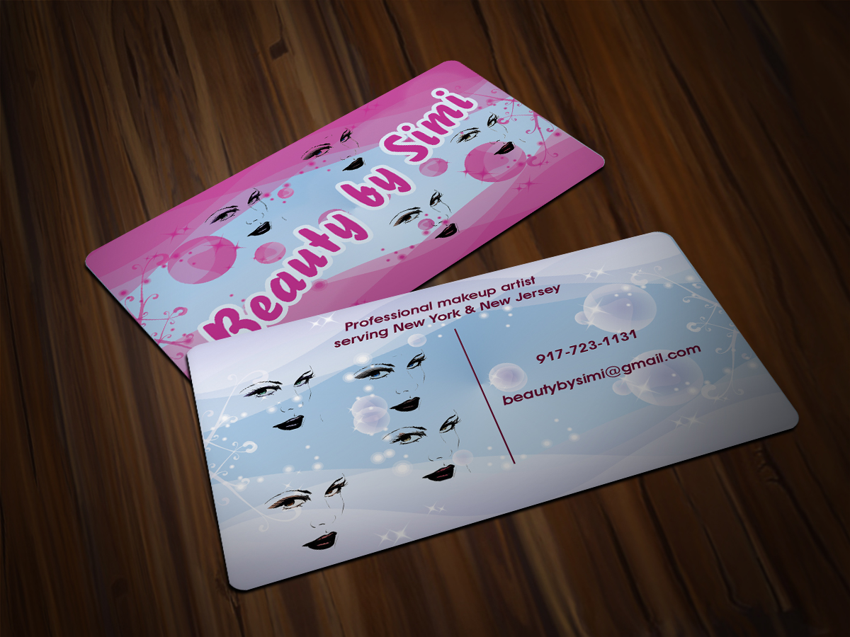 Business Card Design by Scorpius design for Beauty by Simi | Design #2160402