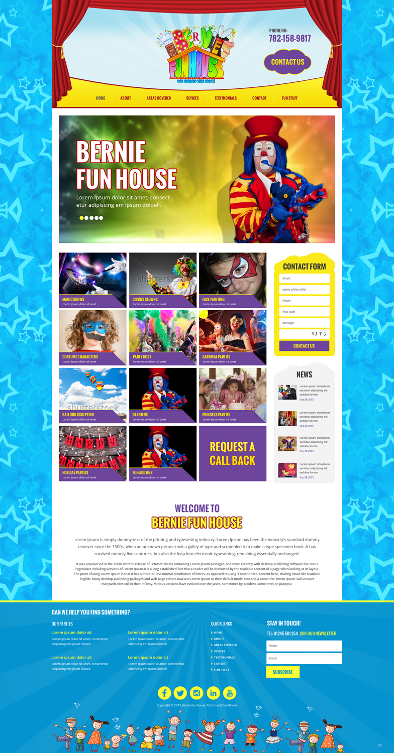 Web Design by pb for Muse Website Design | Design #7922042
