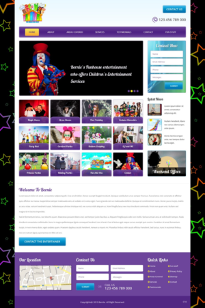 Web Design by pb for Muse Website Design | Design: #7929322