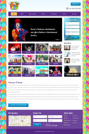 Web Design by pb for Muse Website Design | Design: #7929323