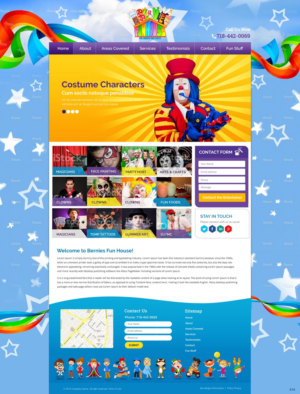 Web Design by pb for Muse Website Design | Design: #7929332