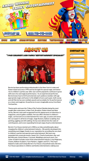 Web Design by steercreative for Muse Website Design | Design: #7936405