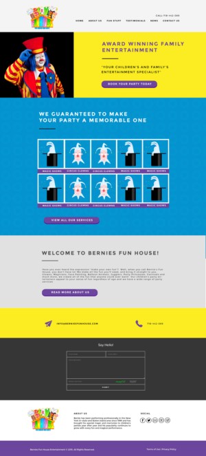 Web Design by apzaravind3 for Muse Website Design | Design: #7937984