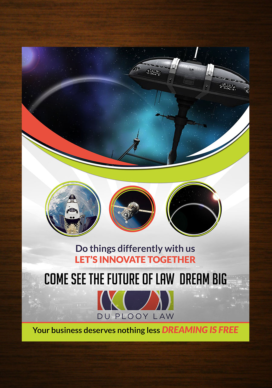 Design Publicitaire par creative.bugs pour Du Plooy Law | Design #7933767