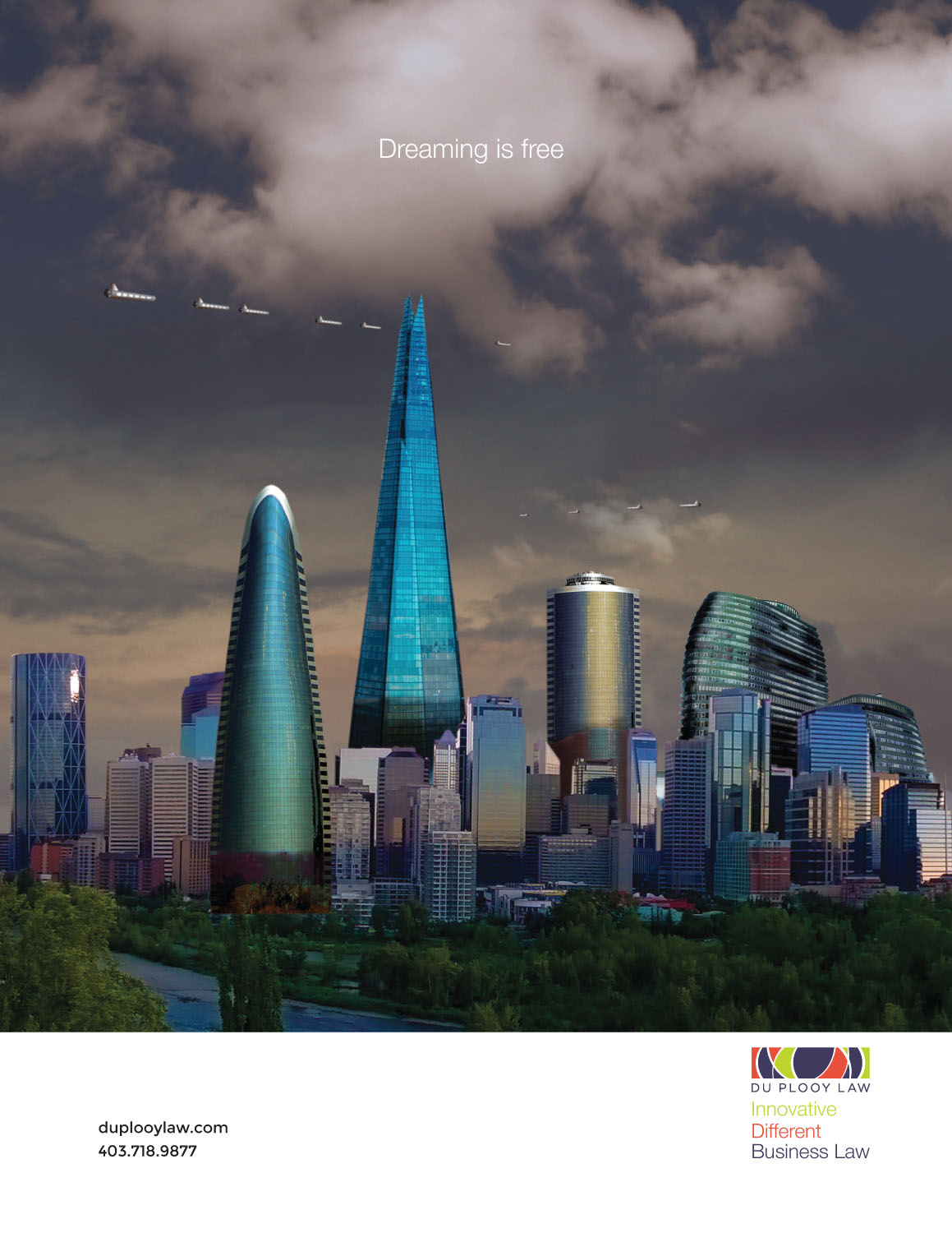 Design Publicitaire par Colourfix pour Du Plooy Law | Design #7989091