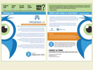 Objective Arts Predigo Sales Sheet | Flyer-Design von LeonFX