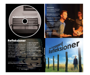 Singer Song writer needs a CD cover Design | Diseño de Portada de CD por Professor P