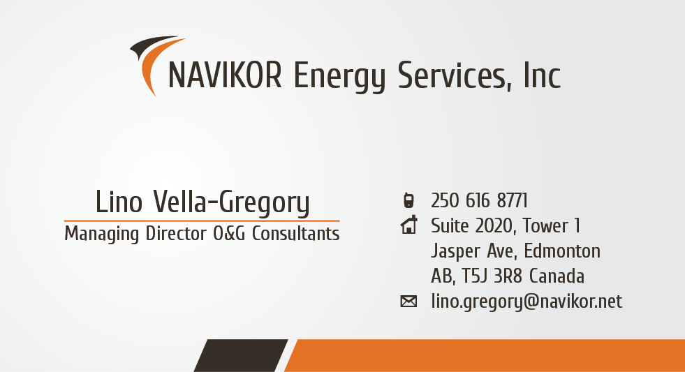 Business Card Design by ® Design for Navikor Energy Services | Design #1944666